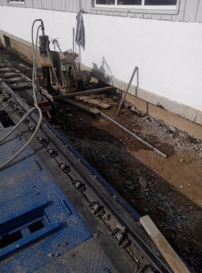 云梦注浆治理铁路高路基沉陷病害